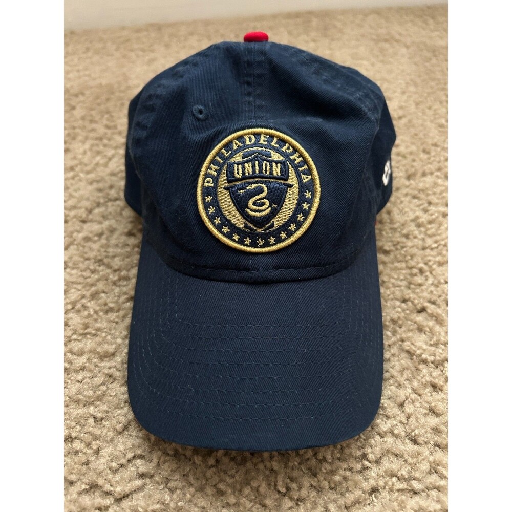Philadelphia Union MLS Hat Cap Navy Strap back New Era OSFM